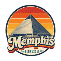 Memphis Retro Sunset Tee