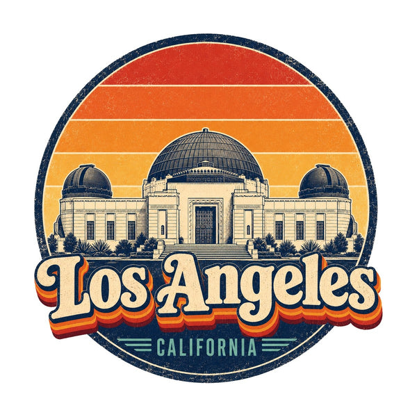 Los Angeles Retro Sunset Tee