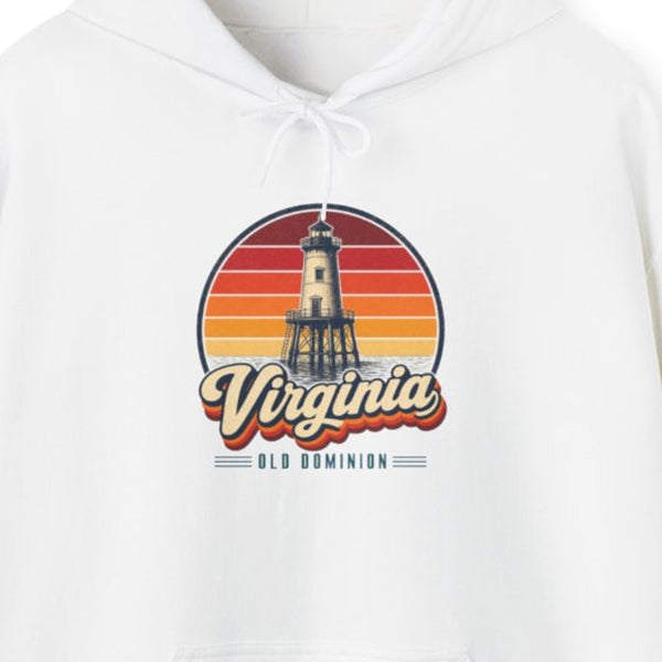 Virginia Chesapeake Lighthouse Hoodie