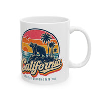California Retro Sunset Mug