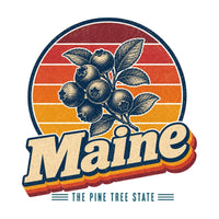 Maine Wild Blueberries Tee