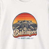 Baltimore Retro Sunset Sweatshirt