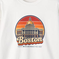 Boston Retro Sunset Sweatshirt
