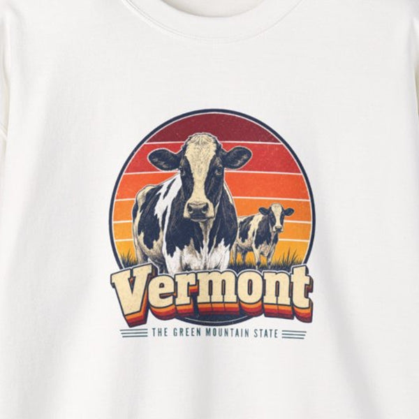 Vermont Dairy Cows Sweatshirt