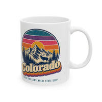 Colorado Retro Sunset Mug