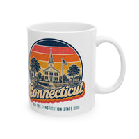 Connecticut Colonial Town Green Mug