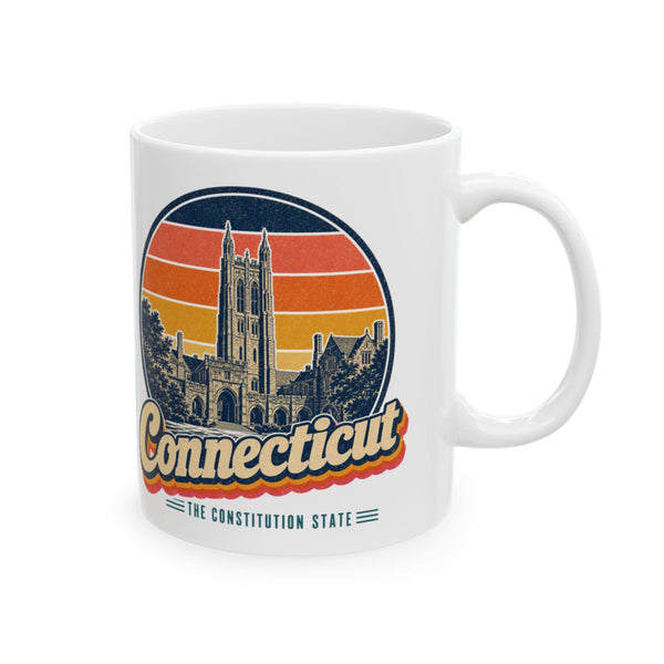 Connecticut Yale Campus Towers Mug