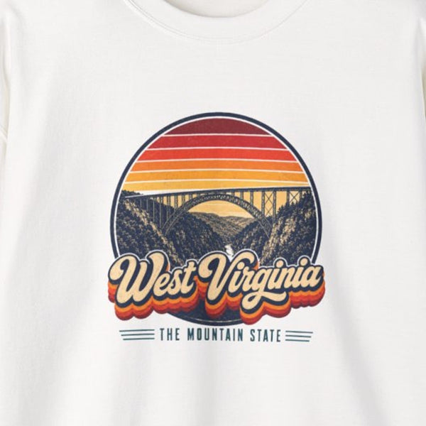 West Virginia New River Gorge Bridge Sweatshirt