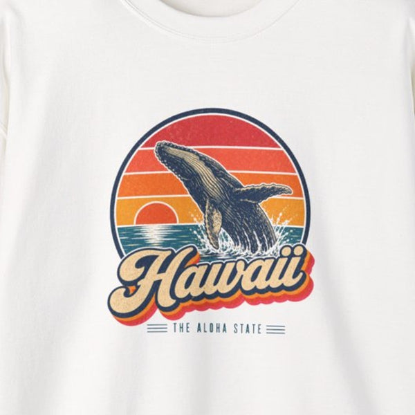 Hawaii Humpback Whale Sweatshirt