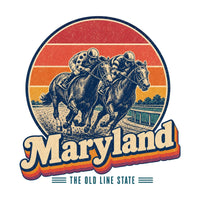 Maryland Thoroughbred Horse Race Tee