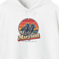 Maryland Thoroughbred Horse Race Hoodie