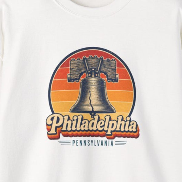 Philadelphia Retro Sunset Sweatshirt
