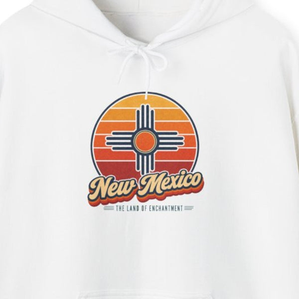 New Mexico Zia Sun Symbol Hoodie