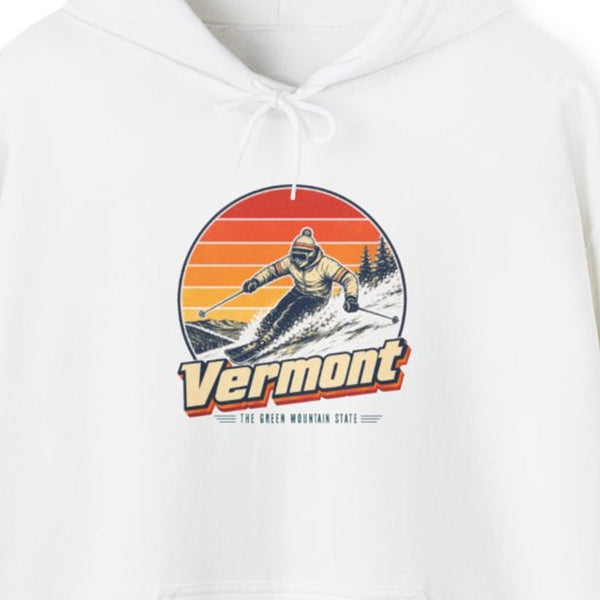 Vermont Skiing Hoodie