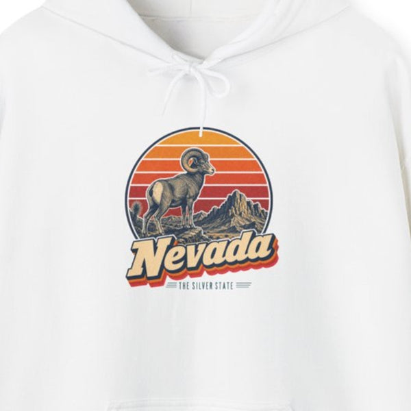 Nevada Desert Bighorn Sheep Hoodie