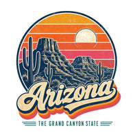 Arizona Retro Sunset Tee