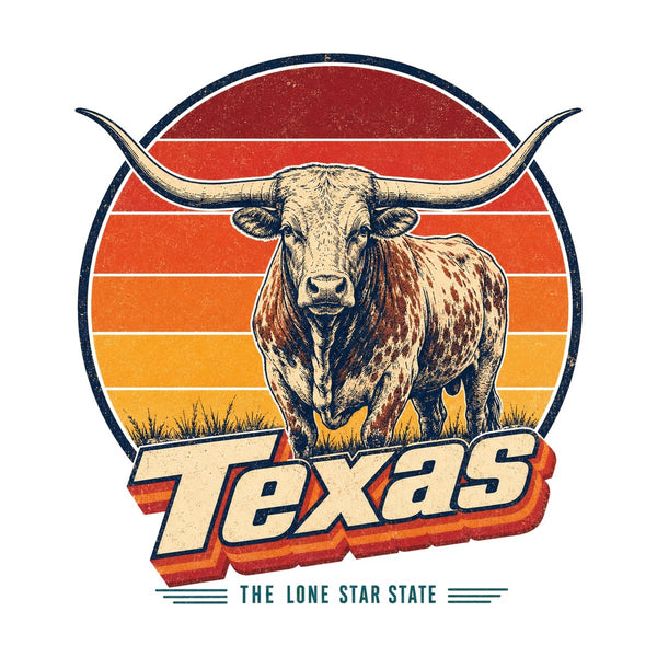 Texas Longhorn Steer Tee