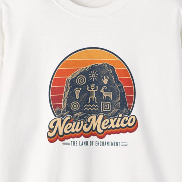 New Mexico Ancient Petroglyphs Sweatshirt