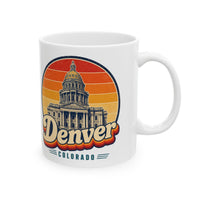Denver Retro Sunset Mug