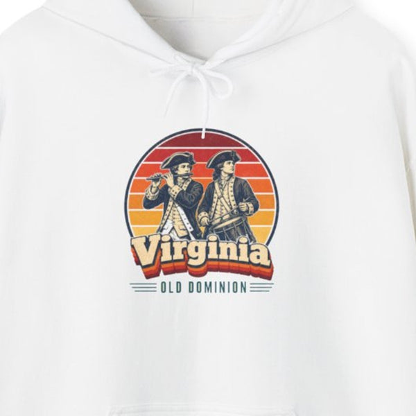 Virginia Colonial Williamsburg Fife Drum Hoodie