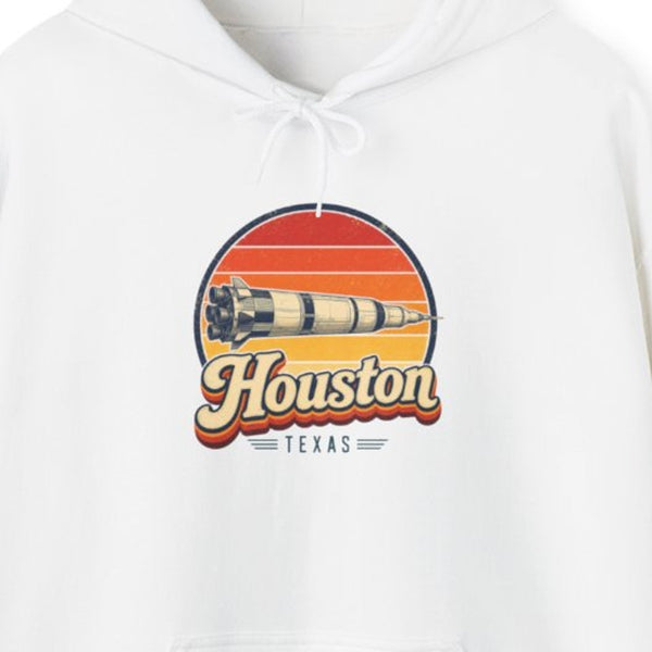 Houston Retro Sunset Hoodie