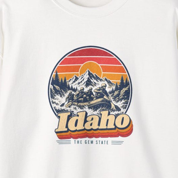 Idaho Whitewater Rafting Sweatshirt