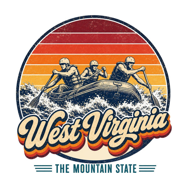 West Virginia Whitewater Rafting Tee