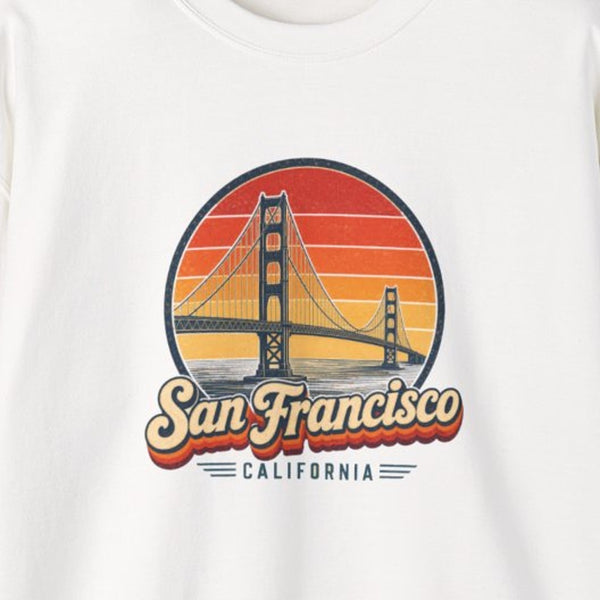 San Francisco Retro Sunset Sweatshirt
