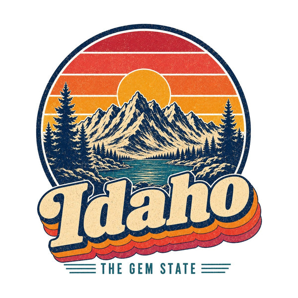 Idaho Sawtooth Mountains Tee