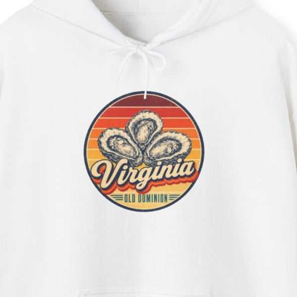 Virginia Chesapeake Oysters Hoodie
