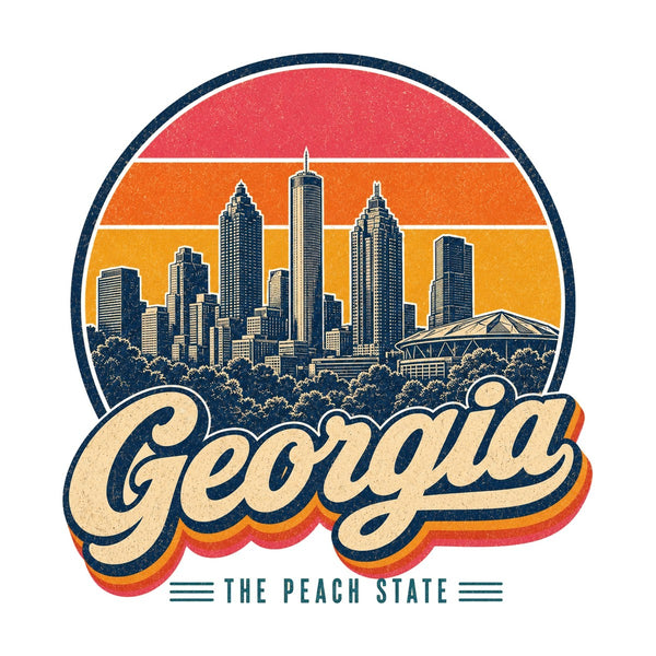 Georgia Atlanta Skyline Tee