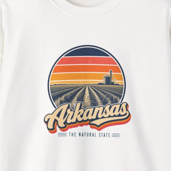 Arkansas Rice Fields Sweatshirt