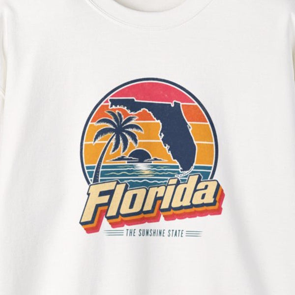 Florida Retro Sunset Sweatshirt