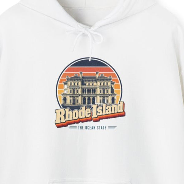 Rhode Island Newport Mansion Hoodie
