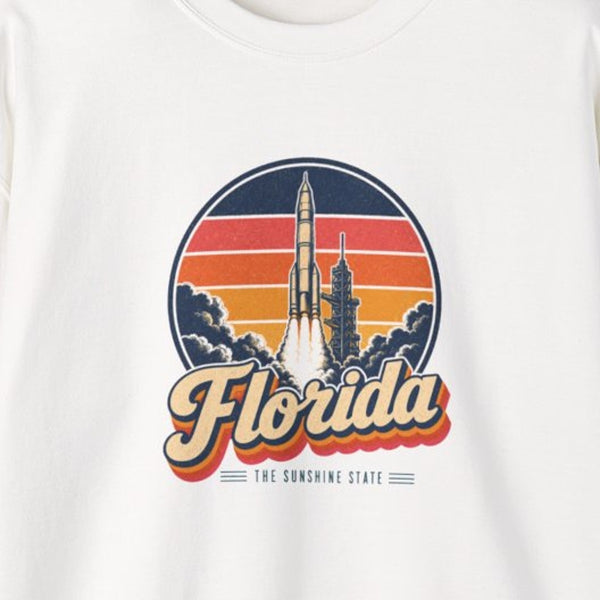 Florida Cape Canaveral Rocket Launch Sweatshirt