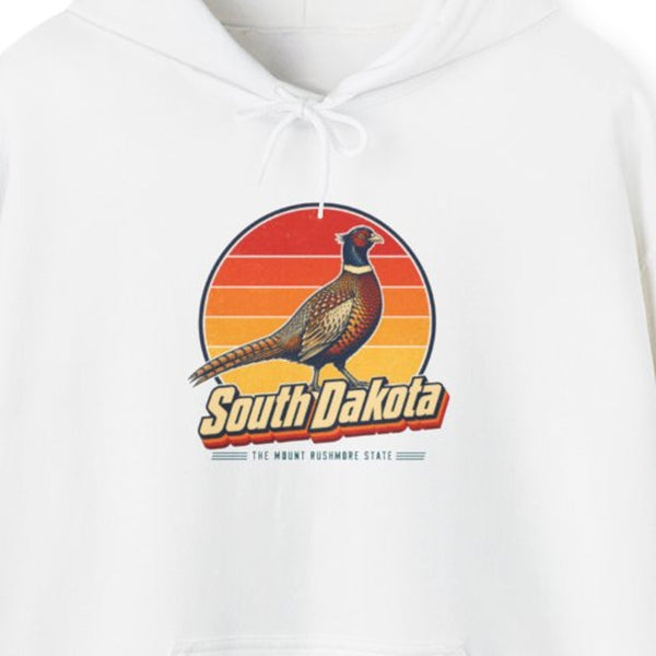 South Dakota Ring Necked Pheasant Hoodie