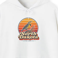 North Dakota Western Meadowlark Hoodie