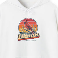 Illinois Cardinal Hoodie
