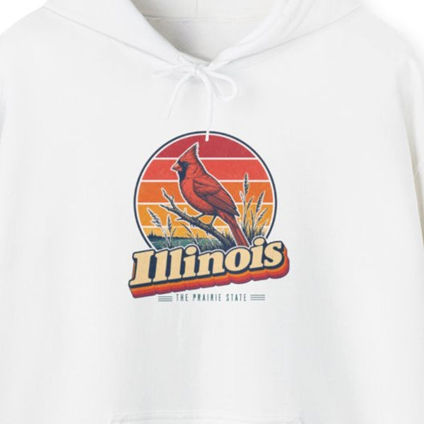 Illinois Cardinal Hoodie