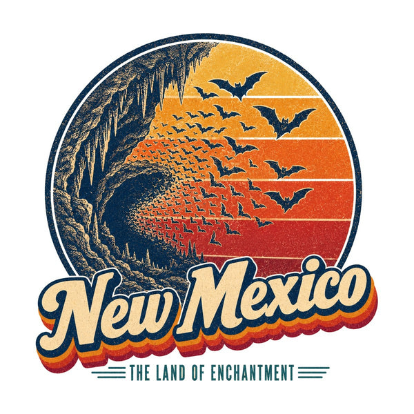 New Mexico Carlsbad Caverns Bats Tee