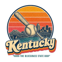 Kentucky Louisville Style Baseball Bat Tee