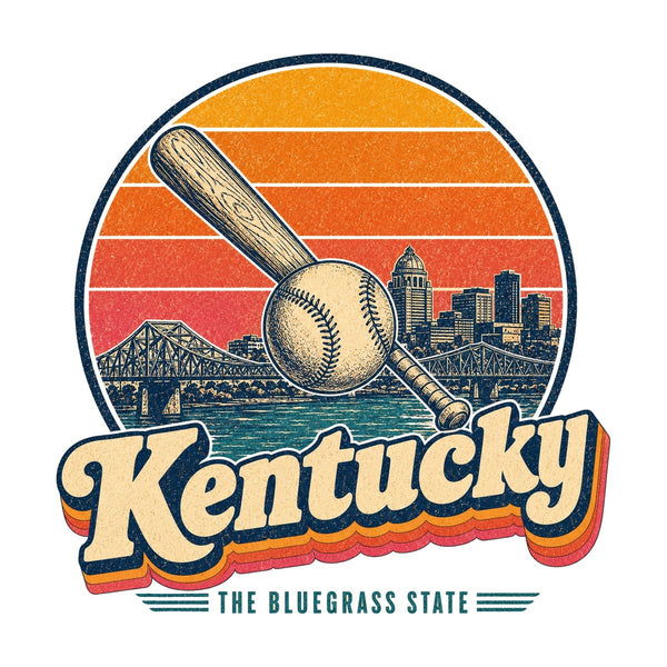 Kentucky Louisville Style Baseball Bat Tee