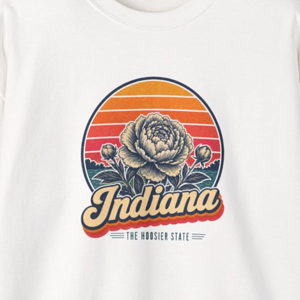 Indiana Peony Sweatshirt