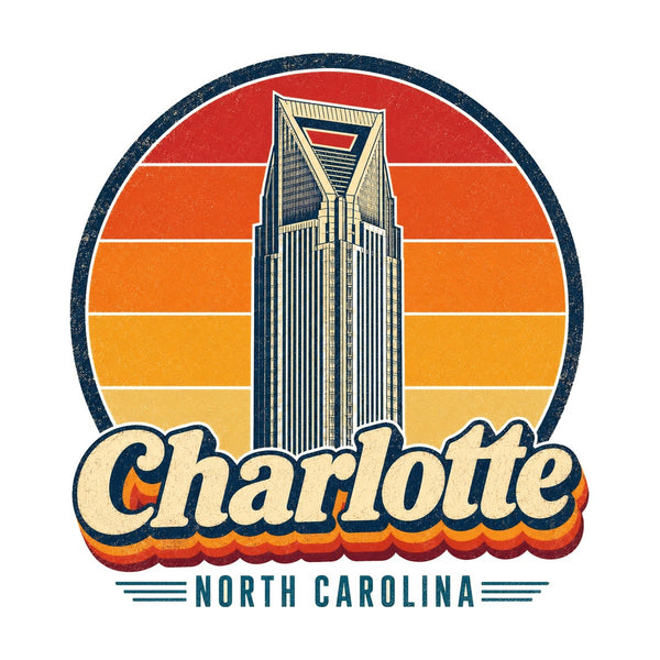 Charlotte Retro Sunset Tee