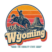 Wyoming retro tee