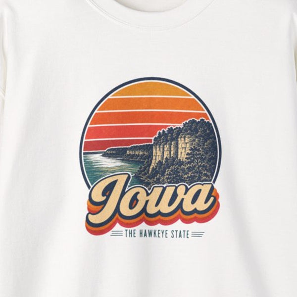 Iowa Mississippi River Bluffs Sweatshirt