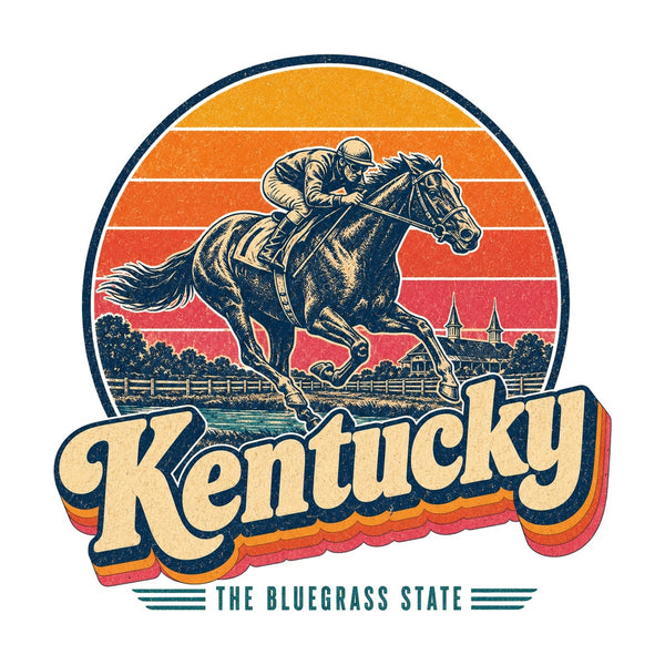 Kentucky Racehorse And Jockey Tee