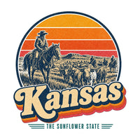 Kansas Dodge City Cattle Drive Tee