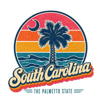 South Carolina Retro Sunset Tee