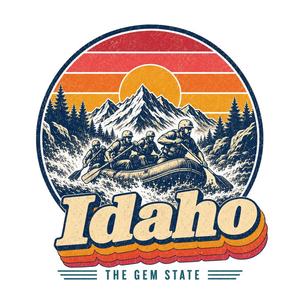 Idaho Whitewater Rafting Tee